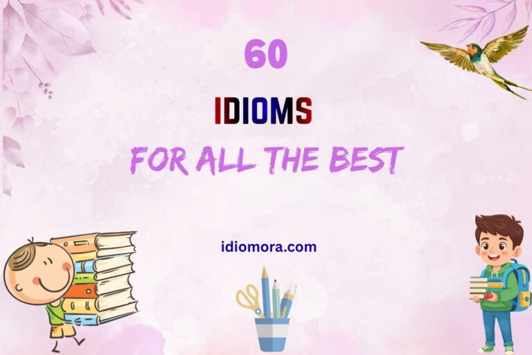 idioms for all the best