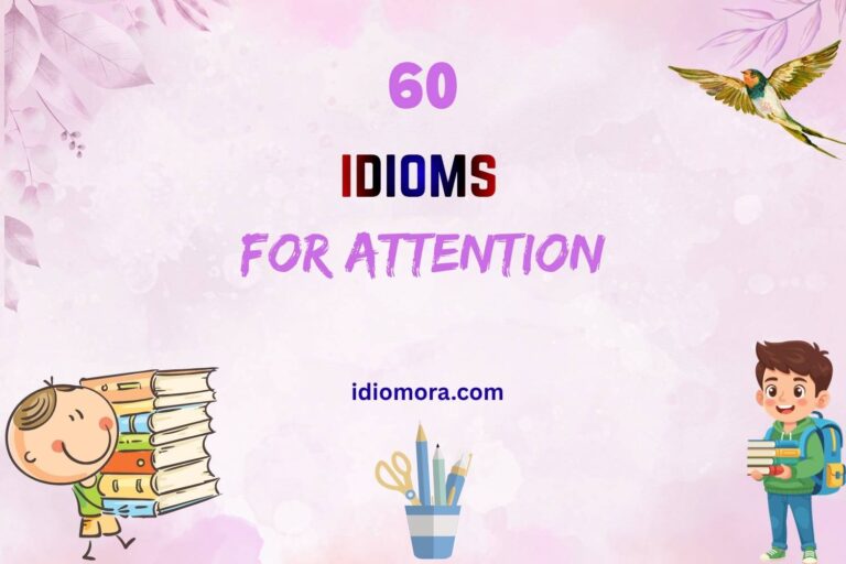 idioms for attention