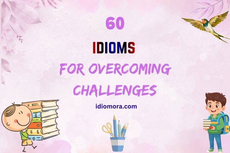 idioms for overcoming challenges