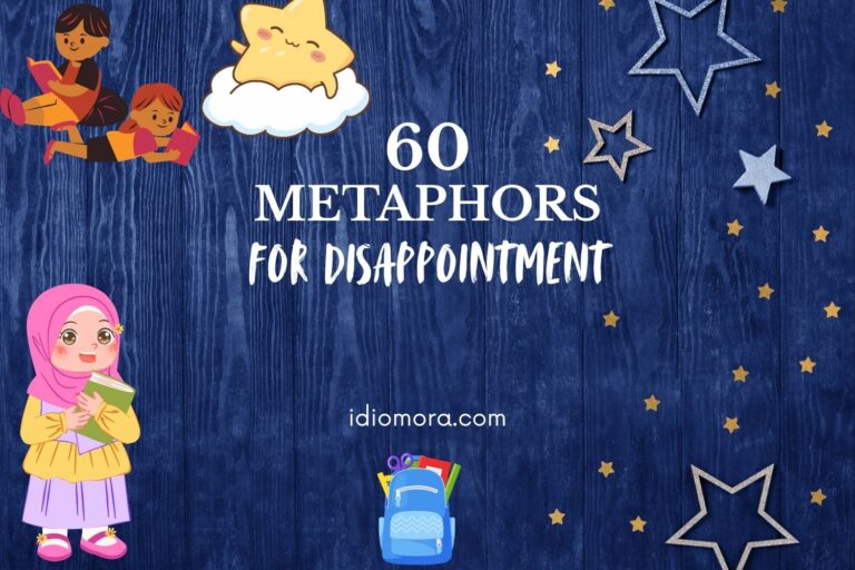 metaphors for disappointment