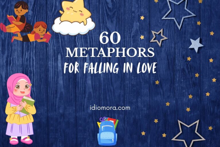 metaphors for falling in love