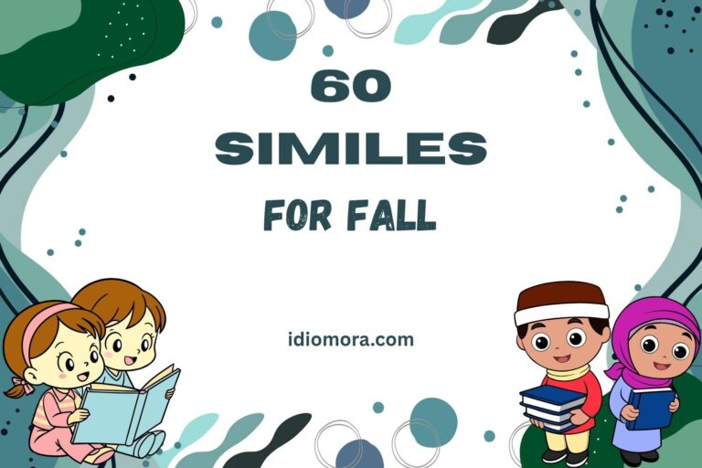 similes for fall
