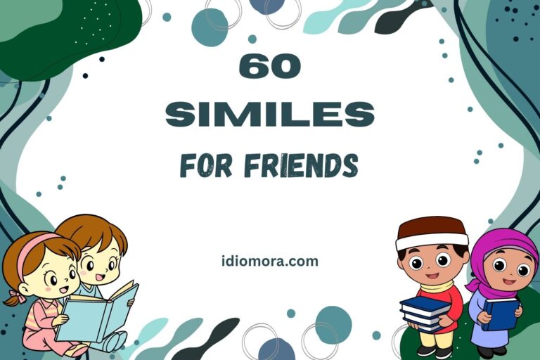 similes for friends